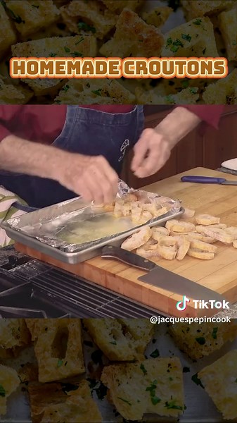 Homemade Croutons #chef #food #cooking #fyp #videoviral #foryou
