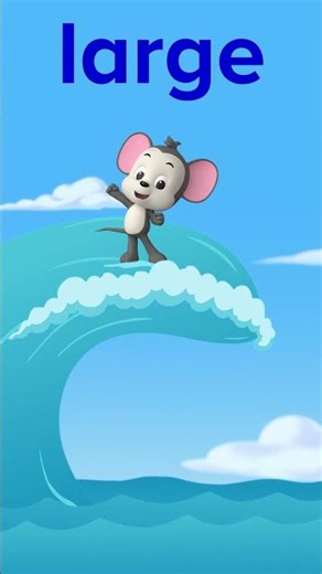 Kindergarten Sight Word: Large | ABCmouse #learning #education #sightwordsforkids #kindergarten