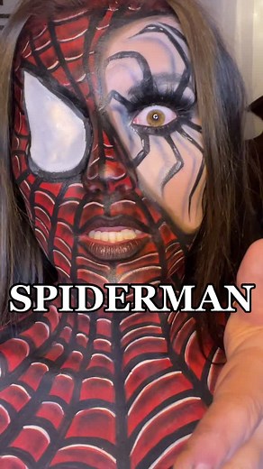 Spiderman Makeup Challenge Tutorial