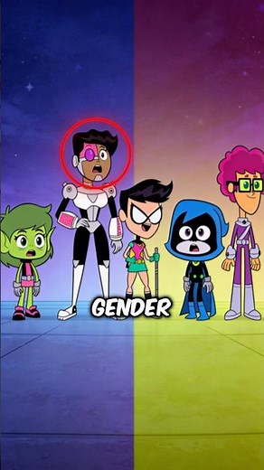 There’s an opposite gender version of the Teen Titans…🥶 #shorts