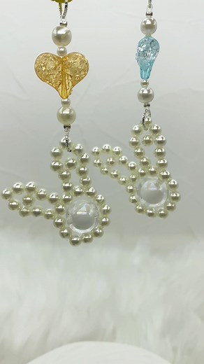 #rabbit #tutorial #diy #beads #phonecharm #pendant