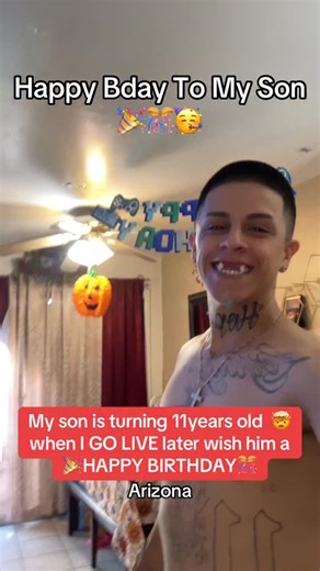 🥳 Happy Bday Eziquel . Turning 11 years old today #happybirthdayson When I go live on TikTok later don’t forget to wish him a happy bday ‼️ #arizonacontentcreator #papadrac #explorepage #exploremore | Robert Rodriguez