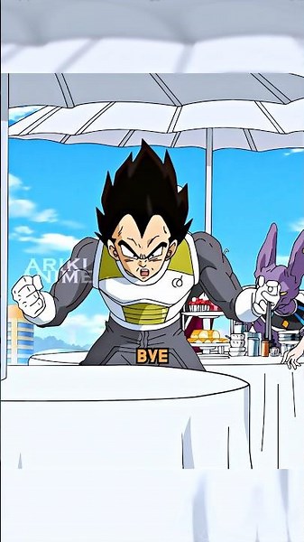 Vegeta Plays Fetch For Beerus 😂