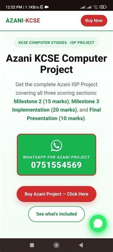 azani internet service provider kcse computer project full project