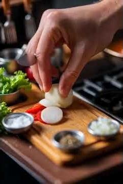 Tiny Burger Cooking | Miniature Cooking ASMR #Shorts