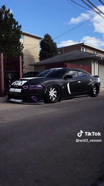 Venom Widebody Dodge Charger #cartok #widebodycharger #trendingcars #carcontent #dodgecharger