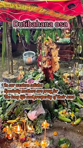 western odisha puja puajiutiya or duitiya osha