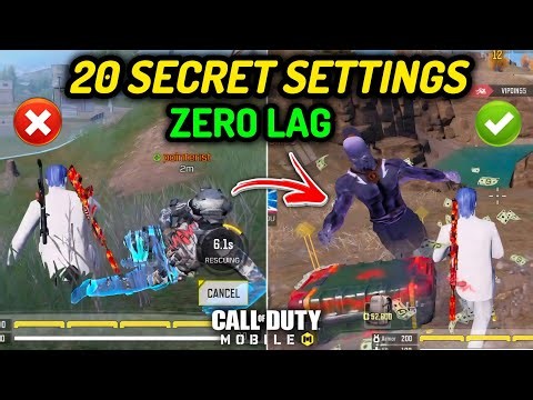 20 Best Settings To Fix LAG And FPS Drop Instantly In CODM Low End Device | COD Mobile | callofDuty