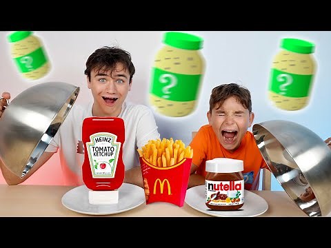 MYSTERY SAUCE CHALLENGE | Swan Vs. Néo
