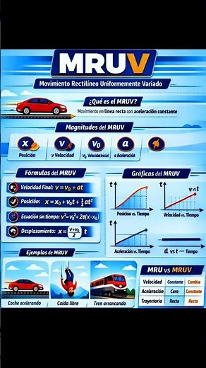Movimiento Rectilíneo Uniforme Variado