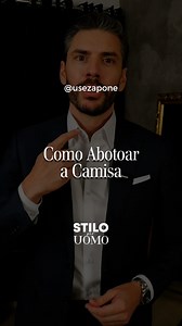 Quantos botões da camisa deixar abertos? Um, dois ou três? A escolha vai muito além do estilo, ela comunica intenção, contexto e personalidade. Neste vídeo, eu te mostro como cada opção transmite uma mensagem diferente e em quais ocasiões funciona melhor. ⠀ ✔️ Elegância clássica; ✔️ Estilo moderno; ✔️ Despojamento com propósito. ⠀ E lembre-se: mais importante que a quantidade de botões é a qualidade da camisa. ⠀ E minha dica principal é: conheça as camisas da @usezapone e descubra camisas com ca