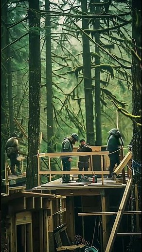 Building a Tree House Deep in the Forest 🌲