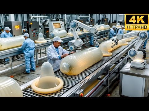 Inside the Modern Condom Factory – (Full Process) How Luxury Condoms Are Made