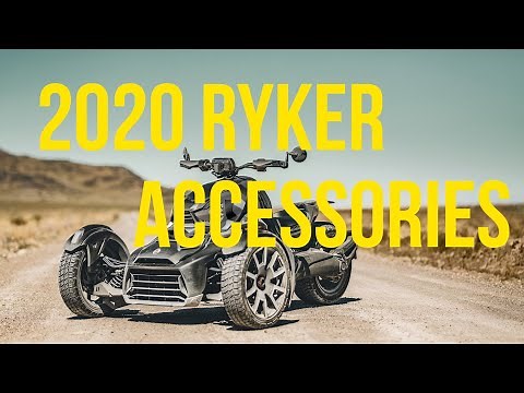 2020 Can-Am Ryker Accessories Walkthrough