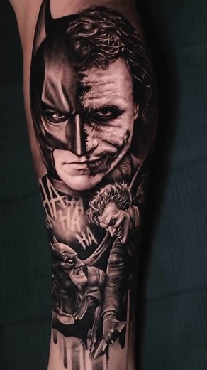 Batman Joker Tattoo Ideas: The Dark Knight Art
