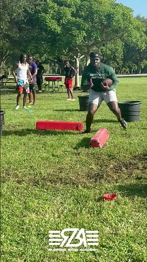 Running Back Drills – Outside Zone Training & Progressions | RBA3DAY