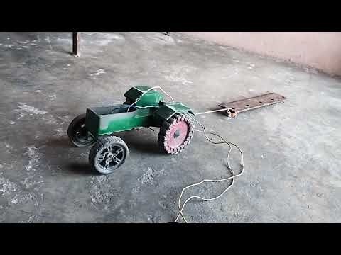 Mini tractor new video Big truly New John Deere tractor stunts video