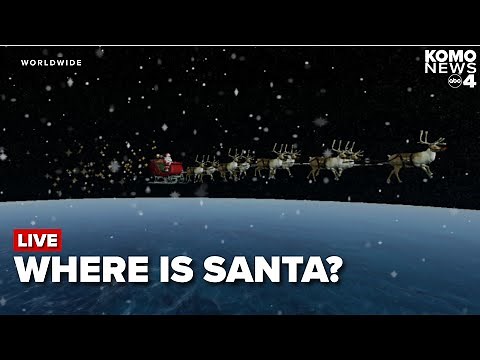 NORAD's 2025 Santa tracker is live: Where is Santa right now?