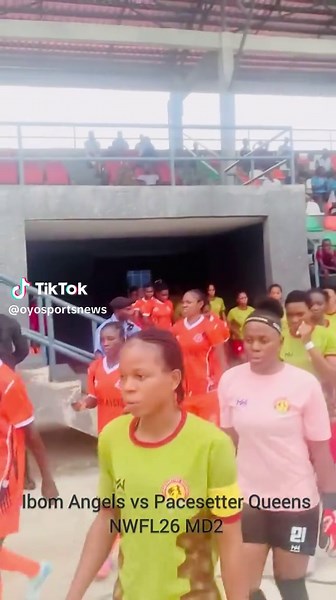 PACESETTER QUEENS FIGHT BRAVELY BUT FALL TO LATE GOAL AGAINST IBOM ANGELS By OyoSportsNews Helen Daniel’s 87th-minute strike sealed a 1-0 defeat for Pacesetter Queens of Oyo State against the Ibom Angels, compounding the disappointment of their 2-0 opening day loss as they continue their debut Nigeria Women Football League campaign. Despite the result, Coach Hakeem Busari’s side put in a spirited and determined performance. The Oyo State girls displayed excellent team spirit, focus, and commitme