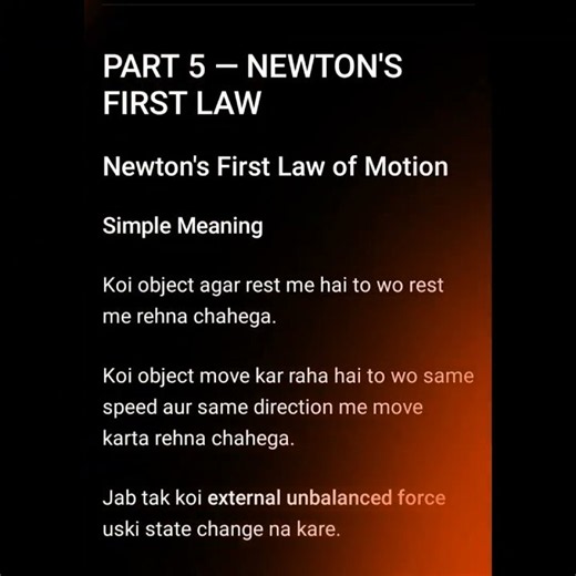 Newton's First Law of Motion | Definition & Easy Explanation ⚡📚