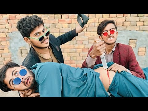 Aj Bhai Ko Galut Jagah Pr Injection Lag Giya 😱 New Funny Video 2026 || Balloons Challenge Game