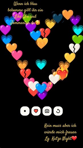 Schaut in der Mitte vom Herz dann weist ihr welche Farbe es geworden ist❤️🧡💛💚💙🩵💜🩷🤍🖤🩶🤎