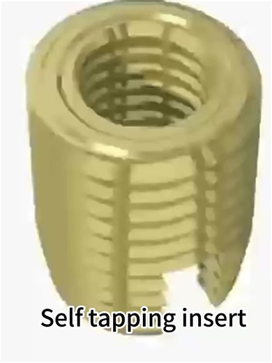 302 Slotted Type Self Tapping Stainless Steel Zinc Polished Inner/Outer Thread Sleeve Thread Sheath