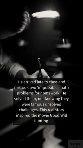 In 1939, a real-life math hero emerged from a misunderstanding. George Dantzig, a dedicated PhD student, arrived late to statistics class at UC Berkeley. Seeing two problems on the blackboard, he assumed they were a homework assignment, a routine part of his advanced education. This simple mistake presented an incredible opportunity. He copied them down, unaware he was about to tackle a legendary challenge and make a monumental discovery. The problems demanded a huge investment of time and effor