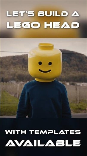 A LEGO Minifigure Head You Can Wear!