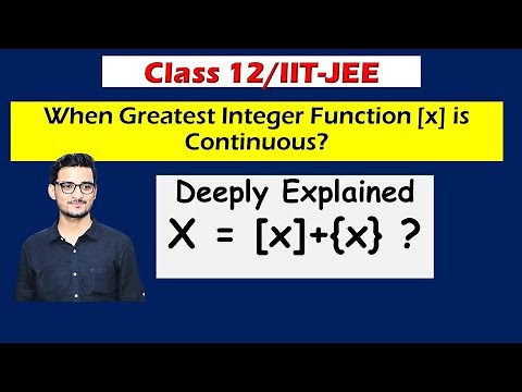 Prove That The Greatest Integer Function is Continuous at All Points Except Integers
