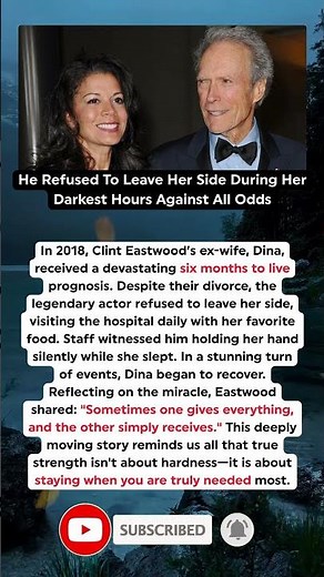 The Untold Story Of Clint Eastwood’s Ultimate Test Of Love And Devotion