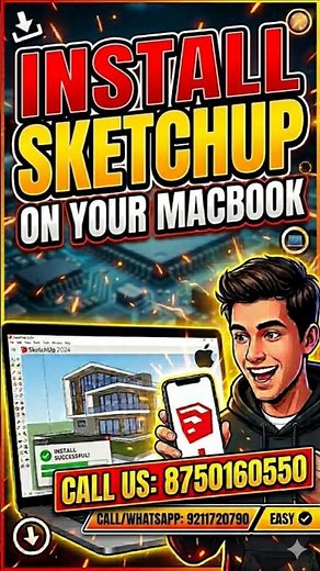 SketchUp Download Install 2026 #How to Install SketchUp on Mac Laptop #SketchUp Pro Download Install