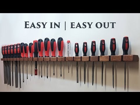 Making Custom Wall Tool Holders