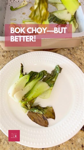 Roasted Baby Bok Choy Is the Side Dish You’re Missing! 🥬🔥 #shorts