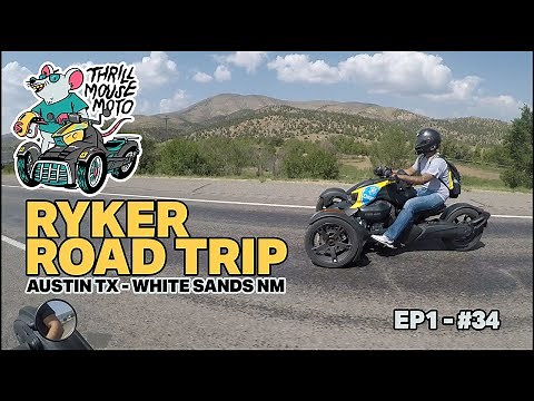 Can-Am Ryker Road Trip - Roswell, NM 👽 EP1