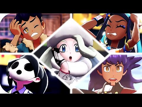 Pokémon Sword & Shield : All Character Defeat Animations (HQ)
