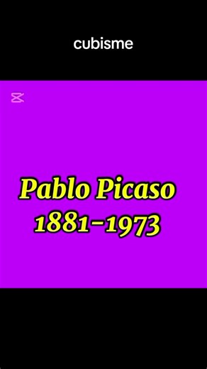 Pablo Picasso est un peintre espagnol majeur du XXe siècle et l’un des fondateurs du cubisme. Né le 25 octobre 1881 à Málaga (Espagne) et mort le 8 avril 1973 en France, il a profondément transformé l’histoire de l’art moderne. ✦ Son parcours Très précoce, Picasso montre un talent exceptionnel dès l’enfance. Il s’installe à Paris au début du XXe siècle, où il traverse plusieurs périodes artistiques marquantes : 🔵 Période bleue (1901–1904) : œuvres mélancoliques dominées par le bleu. 🌸 Période 