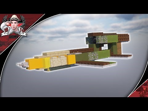 Minecraft: WW2 V-1 Flying Bomb | Cruise Missile Tutorial