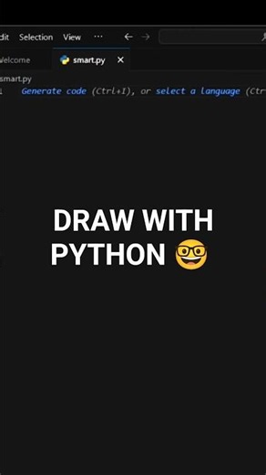💻 Amazing Python Drawing Project#python #coding #shorts #viral