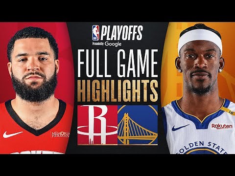 #2 ROCKETS at #7 WARRIORS | FULL GAME 6 HIGHLIGHTS | May 2, 2025