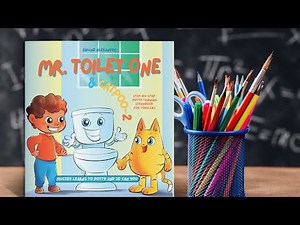 LEARN HOW To POTTY TRAIN YOUR TODDLER with 📙 MR. TOILET ONE CATPOO-2 😊
