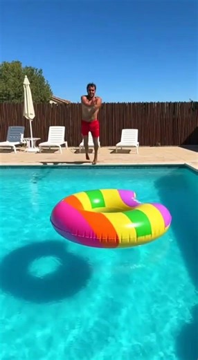 Epic Pool Dive Gone Wrong!