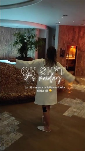 Onko sun maanantait raskaita?🤔