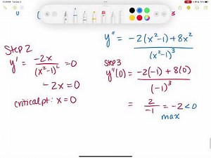 AP Calculus 5.1 Extreme Values of Functions part 3