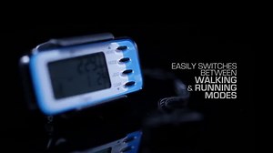 Ozeri 4x3runner Pocket 3D Pedometer and Activity Tracker with Dual Walking & Running Mode Technology