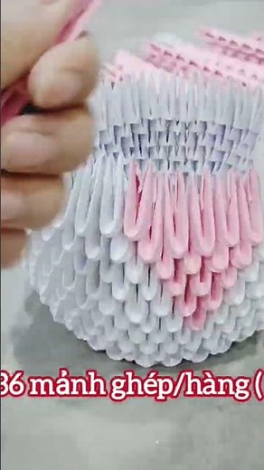 A new Rabbit 3D Origami #3dorigami #modular