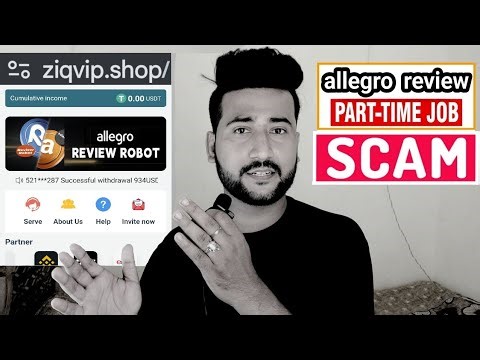 Allegro review robot task job scam alert || ziqvip.shop scam