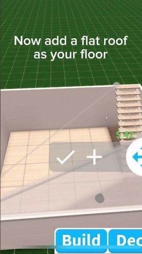 How to get a second floor in bloxburg without gamepasses! 🤍🤍#bloxburghacks