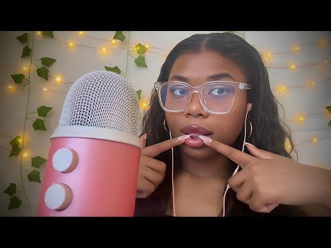 ASMR 1 HOUR OF LAYERED MOUTH SOUNDS, HAND SOUNDS, GLASSES TAPPING, TEETH TAPPING