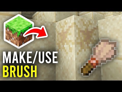 How To Make & Use Brush In Minecraft - Full Guide